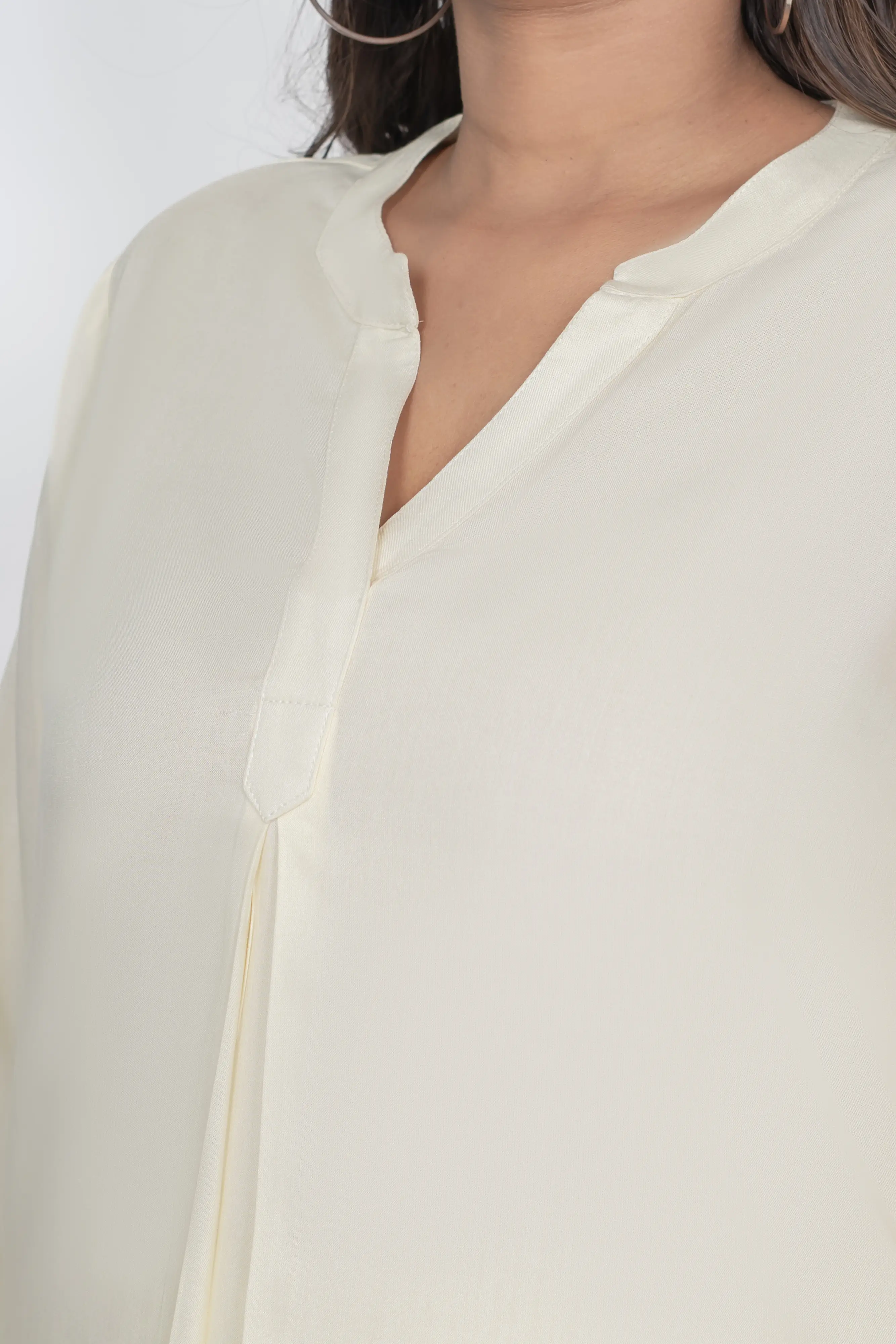 Cream Viscose co-ord set - Image 3